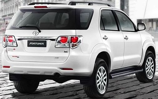 new 2016, 2017 Toyota Fortuner rear available at Tahialnd top dealer Jim Autos Thailand