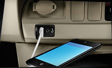2102 Toyota Hilux Vigo comes with USB AUX ports